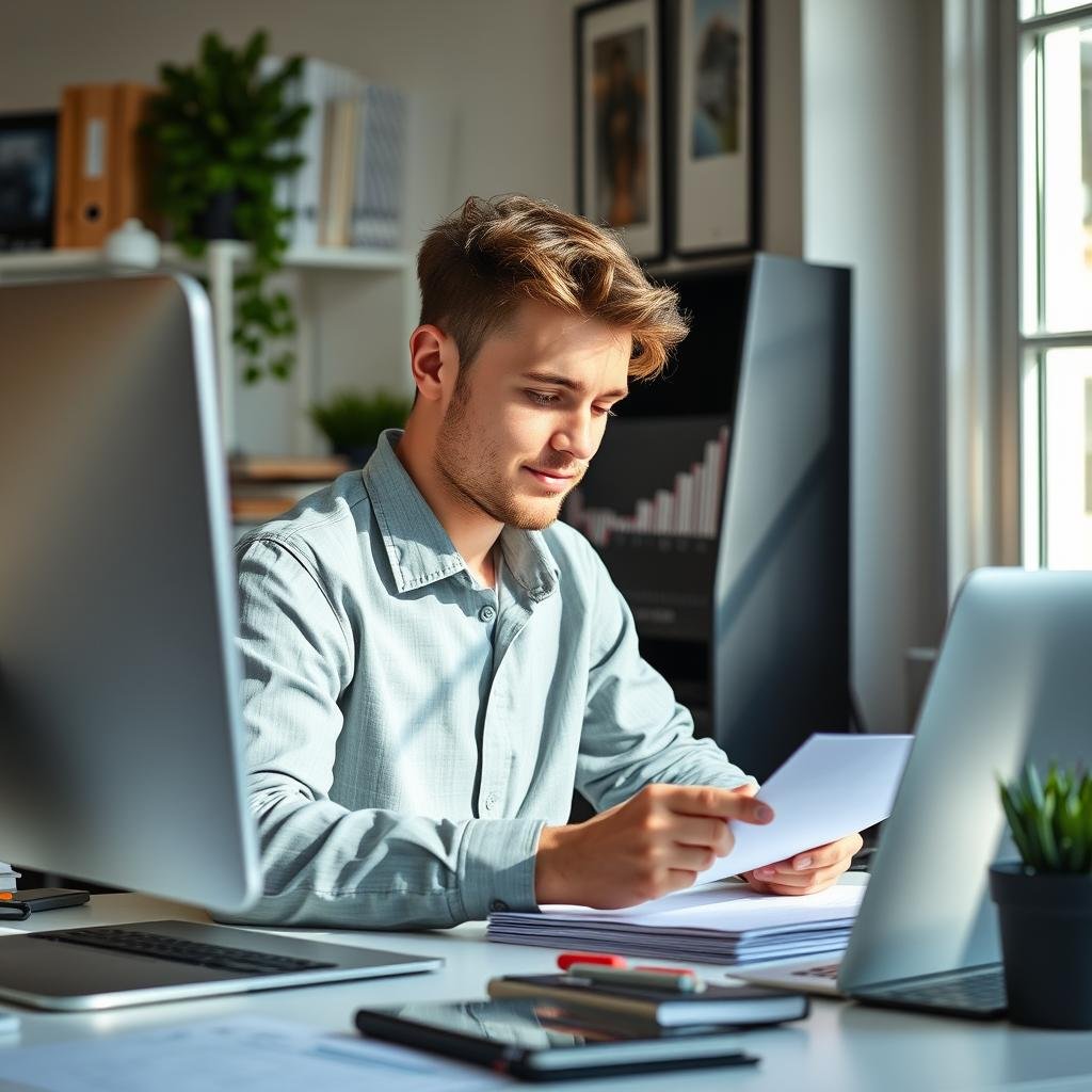 Person with improved mental clarity after two weeks of B-vitamin drops