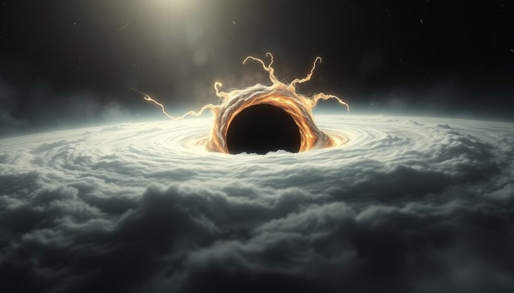 Sound of a Black Hole 'Kicked' Through Space Heard in a Stunning First