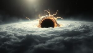 Sound of a Black Hole 'Kicked' Through Space Heard in a Stunning First