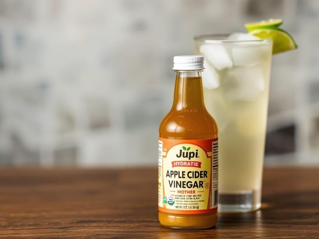 Apple cider vinegar used in Jupi Hydration for blood sugar balance Apple cider vinegar used in Jupi Hydration for blood sugar balance