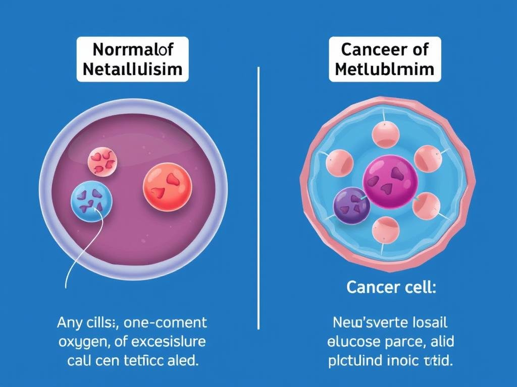 Illustration showing how cancer cells consume more glucose than normal cells, demonstrating why drinks that starve cancer cells work Illustration showing how cancer cells consume more glucose than normal cells, demonstrating why drinks that starve cancer cells work