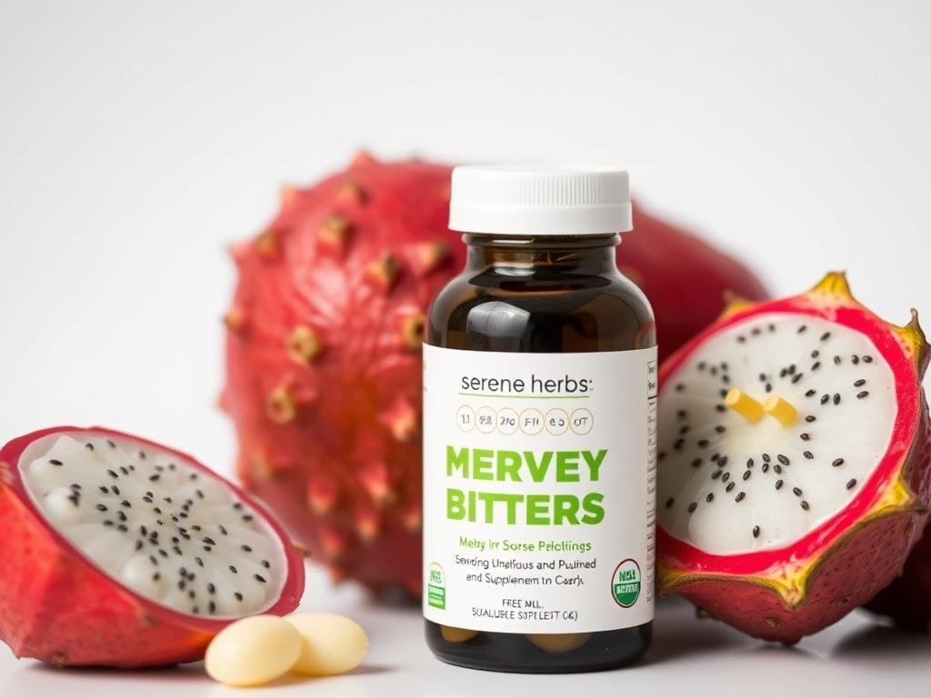 Soursop fruit and Serene Herbs Soursop Bitters supplement Soursop fruit and Serene Herbs Soursop Bitters supplement