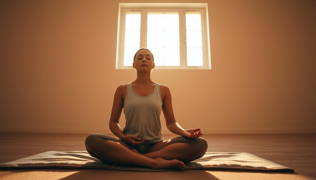 mindful breathing